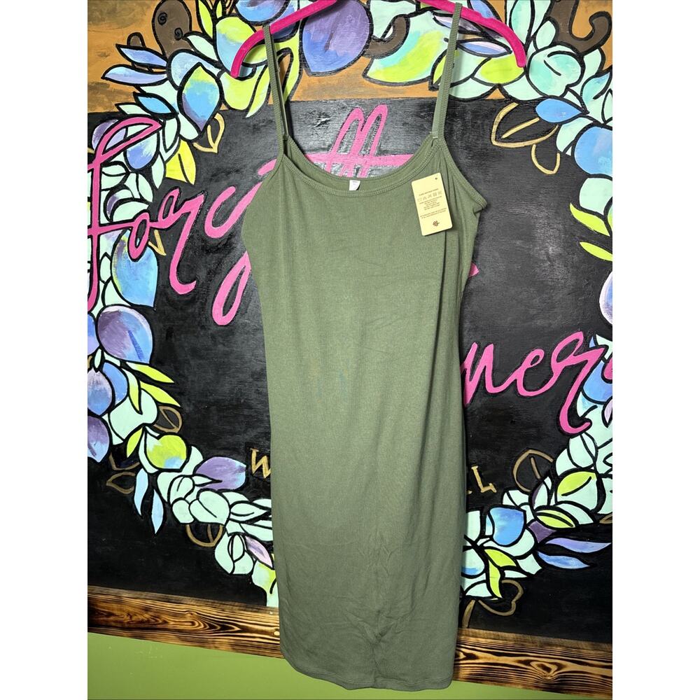 Popilush Shapewear Bodycon Dress, Green, 4XL